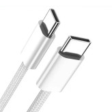 کابل شارژ اپل USB‑C به USB‑C اصل – توان 60 وات طول 1 متر